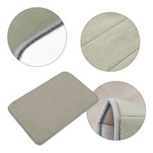 Tapete Para Banheiro Antiderrapante Soft Macio Cinza