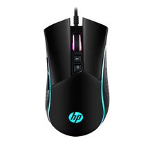 Mouse Gamer HP Gaming RGB, 7 Botões, 4800 DPI usb 1QW51AA - M220