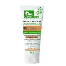 protetor Solar 50 FPS Mineral Peach - Dermare