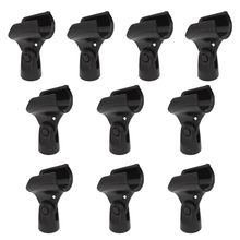 Kit 100 Suportes Para Microfone Com Fio B19A Onyx