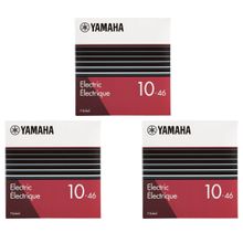 Kit 3 Encordoamentos para Guitarra Níquel Light 10-46 GSE10 Yamaha