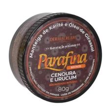 Parafina Bronze Cenoura E Urucum Dermacream 80G
