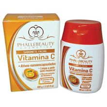 Sabonete Facial Vitamina C Phallebeauty 100ML