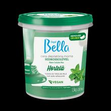 Cera Hidrossolúvel Hortelã Depil Bella 1300G