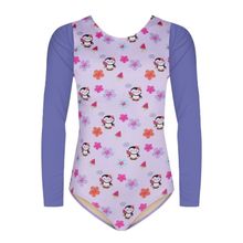 Maiô Selene Manga Longa Estampado Infantil