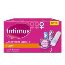 Absorvente Interno Super 8 Unidades Intimus
