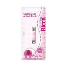Cortador de Unhas Infantil Rosa Ricca