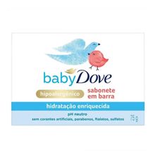 Sabonete em Barra Baby Hidratação Enriquecida Dove 75G