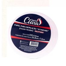 Papel para Depilação Rolo C/ 220 Folhas Santa Clara