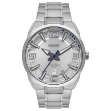 Relógio Orient Masculino Ref: Mbss1359 S2sx Casual Prateado