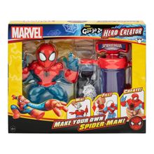 Boneco Homem Aranha Goo Jit Zu Spider Hero Creator Sunny