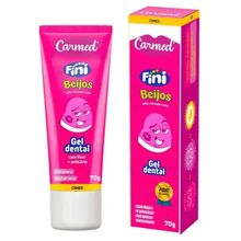 Gel Dental Carmed Fini Beijos 70G