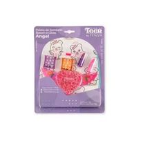 Paleta de Sombra Batom E Gloss Teen Angel Fenzza