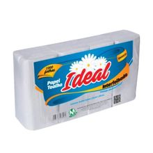Papel Toalha Ideal Branco 1000 Folhas Mayoris
