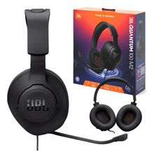 Headset Gamer JBL Quantum 100 M2 Comunicação Clara