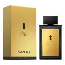 Perfume Golden Secret Antonio Banderas 100ml Dourado