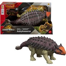 Boneco Ankylosauro Jurassic World Rugido Selvagem Mattel