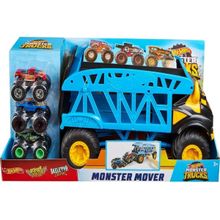 Hotwheels Caminhão Monster Trucks + 3 Caminhões Mattel