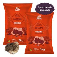 Kit 2 un DO CAMPO CODORNAS Ração para Codornas 10kg