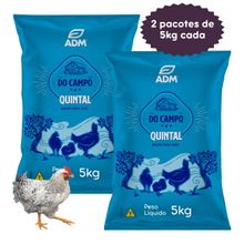 Kit 2 un DO CAMPO QUINTAL Ração para Aves 10kg