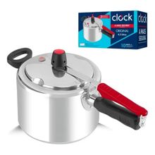 Panela De Pressão Clock Polida Fechamento Interno 4,5L