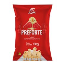 PRÉFORTE Ração Pré Inicial Para Aves 5kg