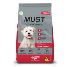 Ração Must Premium Especial Filhotes Raças Pequenas Sabor Frango 3kg