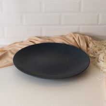 Prato Raso Wolff Mist de Cerâmica Azul Matte 27cm