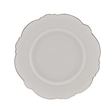 6 Pratos de Sobremesa Wolff Maldivas de Porcelana