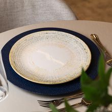 Prato Raso Maréa 25cm Off White Cerâmica Wolff