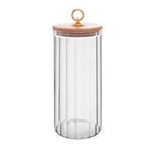 Porta Mantimento de Vidro Wolff Classic com Tampa 1,150L