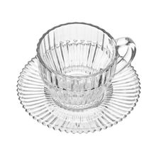 4 Xícaras de Chá Wolff Império de Cristal 220ml