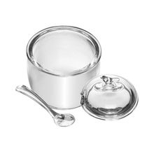 Açucareiro Wolff Bird de Cristal com Colher 150ml
