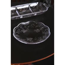 Prato para Sobremesa Lyor New Butterfly Cristal 20cm