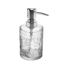 Porta Sabonete Líquido New Butterfly 15,5cm x 7cm Vidro Lyor