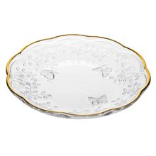 Jogo de Jantar 16 peças New Butterfly Fio de Ouro Cristal