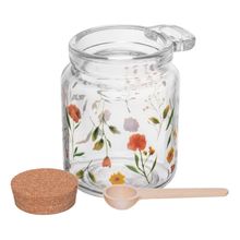 Porta Mantimento Redondo Tampa Colher Encanto 250ml Vidro