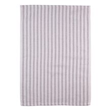 2 Panos de Prato Lyor Verona 60x40cm Cinza e Branco Algodão