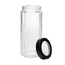 Porta Mantimento Tampa Preta Visor Acrílico Sydney 2,290L