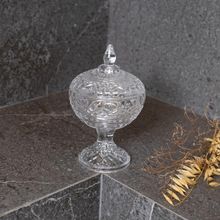 Potiche Decorativo Wolff Lys de Cristal 14cm x 22cm