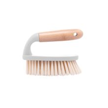 Escova para Limpeza Lyor com Cabo de Bambu 13cm x 6cm x 9cm