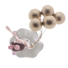 Figura Decorativa Wolff Boneca com Balões 10cm x 32cm