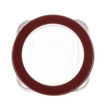 Pote Lyor Gastro Vermelha de Vidro e Acrílico 300ml