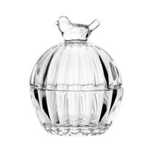 Potiche Wolff Bird de Cristal Bird 8cm x 8cm x 9,5cm