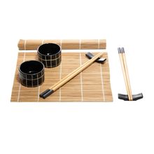 Conjunto 8 Peças para Sushi de Bambu Naka