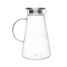 Jarra Wolff de Vidro Borossilicato com Tampa de Metal 2L