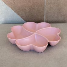 Petisqueira Lyor Lines de Bambu e PP Rosa 27cm x 4,5cm