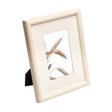 Porta-Retrato Lyor Rope de Poliestireno Bege 10cm x 15cm