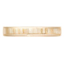 Bandeja Lyor Berlin de Metal com Espelho Dourada 32cm x 17cm