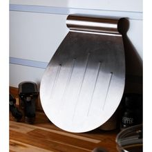 Espátula Salva Bolo 26cm x 33cm Lyor Aço Inox